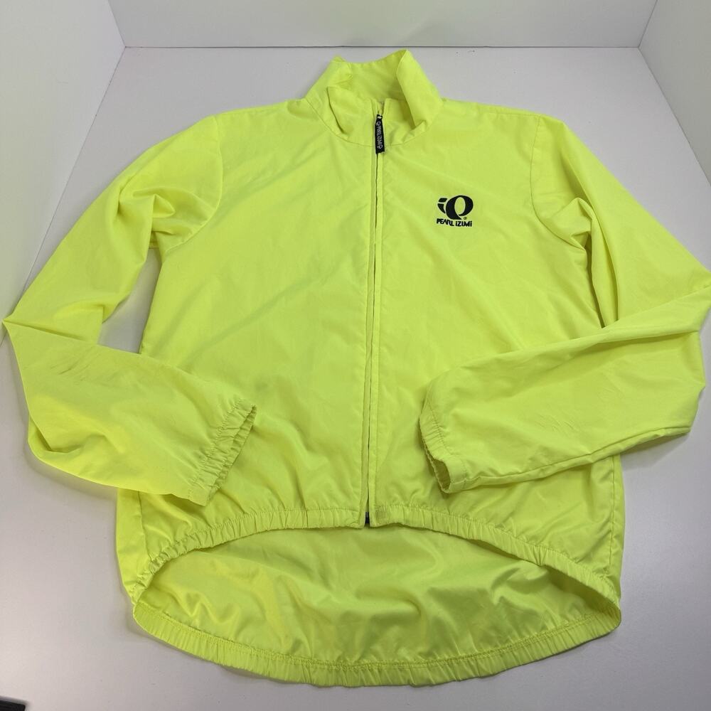Pearl Izumi Zephyrr Hi Vis Neon Reflective Packable Lightweight Jacket Men's M